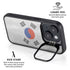South Korean Flag Distressed iPhone 14 Kickstand Case